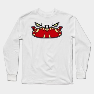 Tiger Shark Gunship Decal Long Sleeve T-Shirt